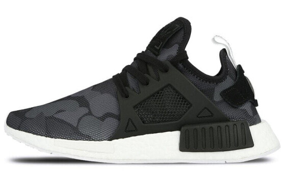 Кроссовки adidas originals NMD XR1 черно-белые Дак камуфляж BA7231