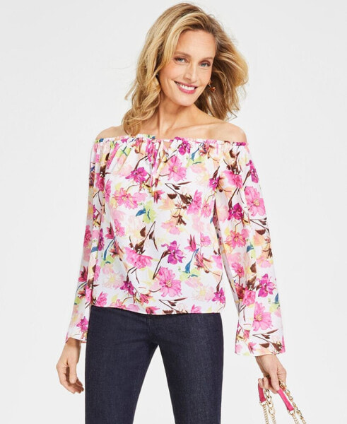 Women's Off-The-Shoulder Blouse, Created for Macy's