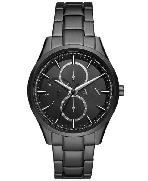 Часы и аксессуары ARMANI EXCHANGE мужские Многофункциональные черные наручные часы из нержавеющей стали, 42 мм