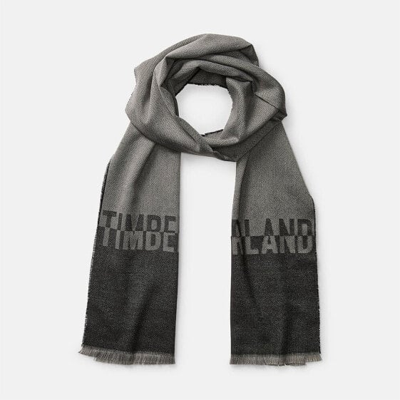 TIMBERLAND Split Color Logo Scarf