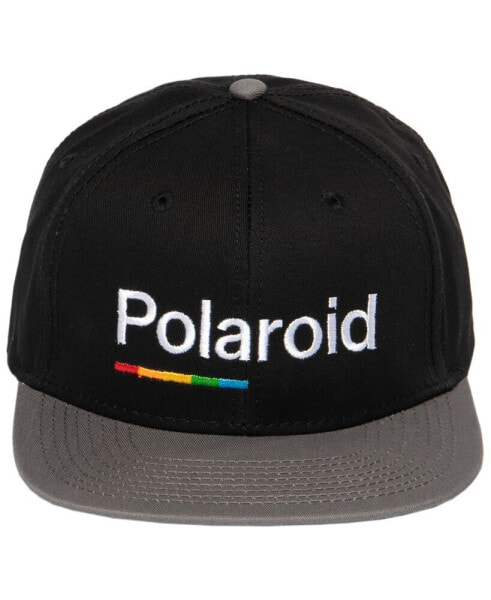 Бейсболка мужская Polaroid с плоским козырьком Snapback