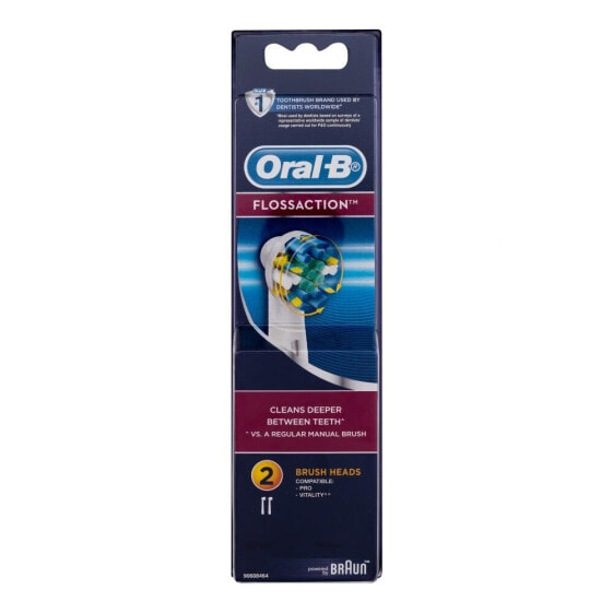 Oral-B Floss Action 2 St. zahnbürstenkopf unisex Ersatzkopf 2 St.