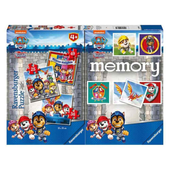 RAVENSBURGER Multipack Memory+3 Paw Patrol 2 Puzzle