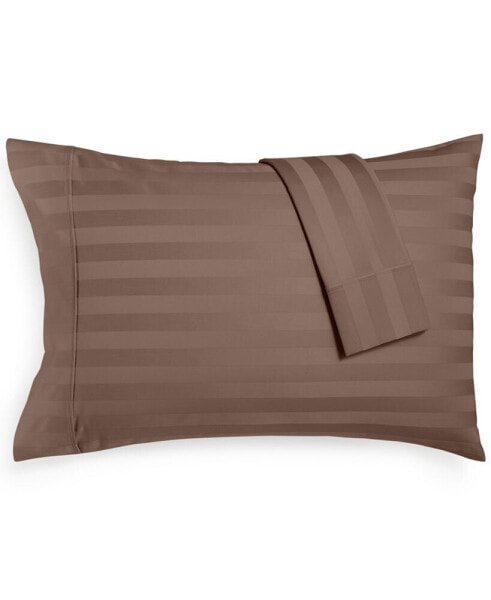Bergen House Stripe 100% Certified Egyptian Cotton 1000 Thread Count Pillowcase Pair, King