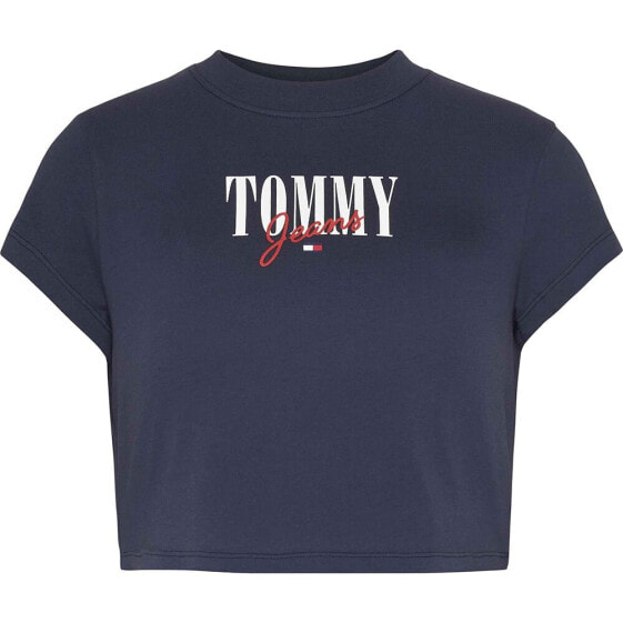 TOMMY JEANS Crp Essential Logo 1+ short sleeve T-shirt