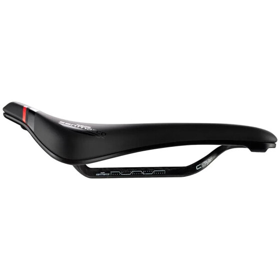 Седло спортивное Selle San Marco Ground Short CFX Carbon FX Black 215 грамм