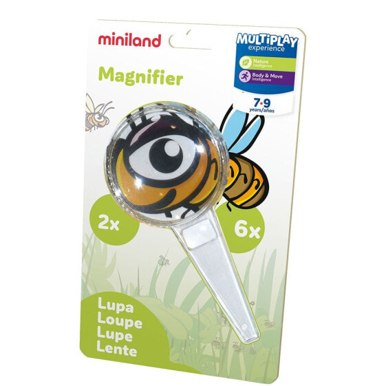 MINILAND Magnifying Glass 80 mm 2X-6X