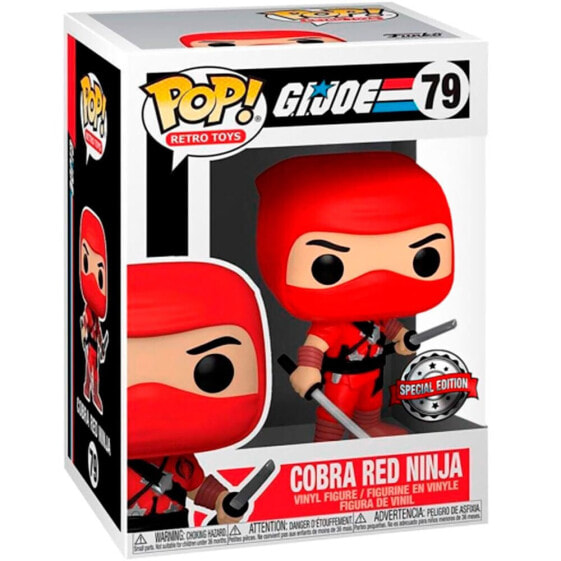 FUNKO POP G.I. Joe Cobra Red Ninja Exclusive