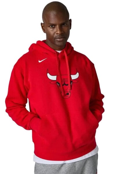 Nba Chicago Bulls Standart Fit Erkek Spor Sweatshrit
