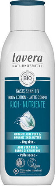 Extra nourishing body lotion Basis Sensitiv (Rich Body Lotion) 250 ml
