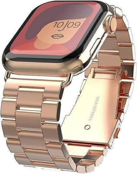 Mercury Mercury pasek Metal Apple Watch 42mm różowo złoty/rose gold