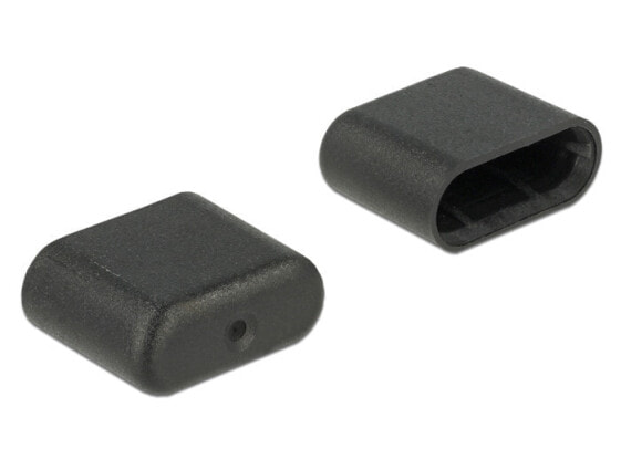 Delock 64008 - USB Type-C - Black - Polyethylene (PE) - 7.85 mm - 9.8 mm - 4.1 mm