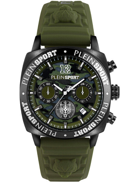 Часы Plein Sport Wildcat Chronograph 40mm