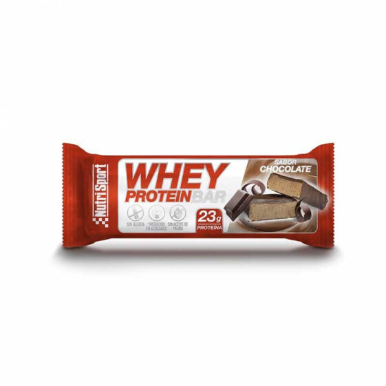 Шоколадный зеркальный протеиновый батончик Nutrisport Protein Bar 70 грамм 1 штука