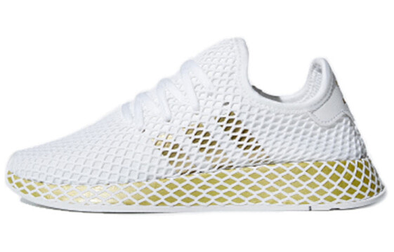 Кроссовки Adidas Deerupt Low Top Whitе/Yellow