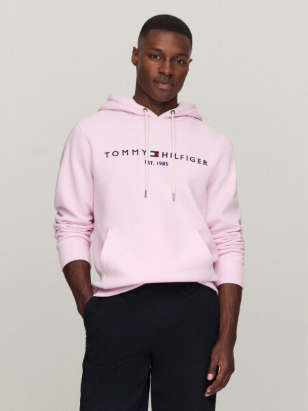 Embroidered Tommy Logo Hoodie