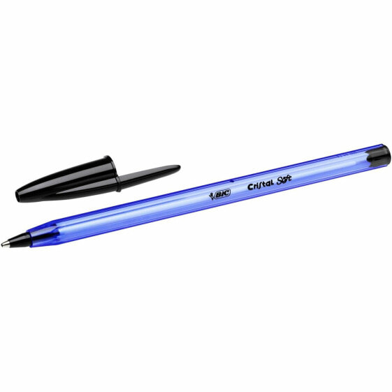 Ручка шариковая BIC Cristal Soft 1-2 мм Чёрный 50 шт.