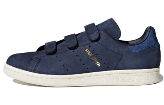 Кроссовки женские Adidas Originals StanSmith с низкой посадкой, глубокий синий