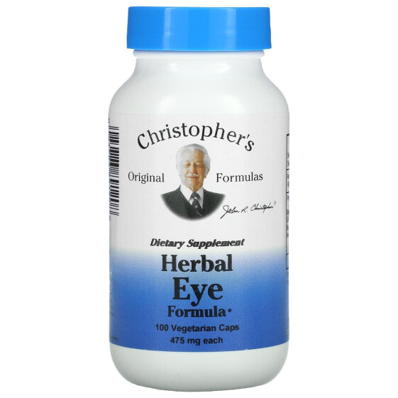 Herbal Eye Formula, 920 mg, 100 Vegetarian Caps (460 mg per Capsule)
