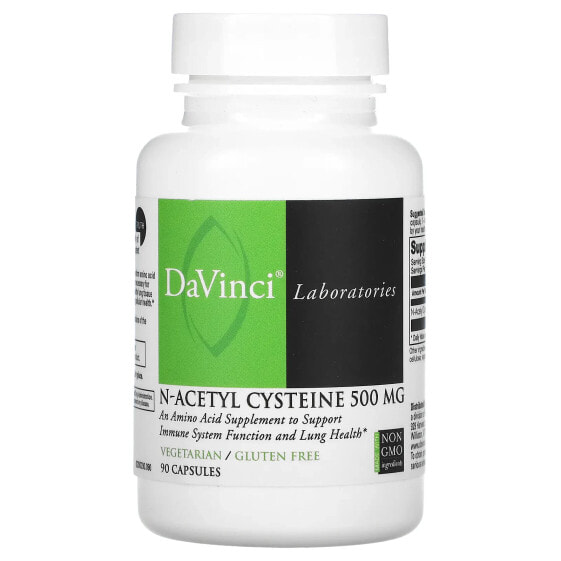 N-Acetyl Cysteine, 500 mg, 90 Capsules