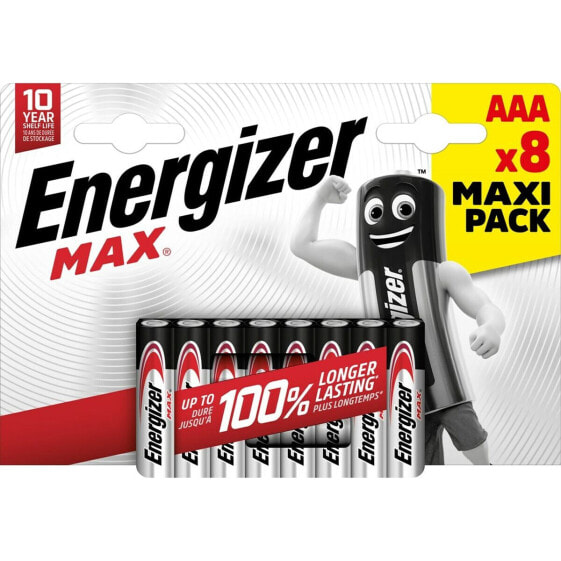 Батарейки Energizer LR03 1,5 V 9 V AAA (8 штук)