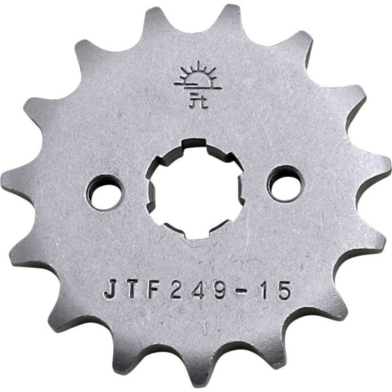 Звезда переднего колеса стальная JT SPROCKETS 420 JTF249.15 для KAWASAKI KLX 110 R 2021