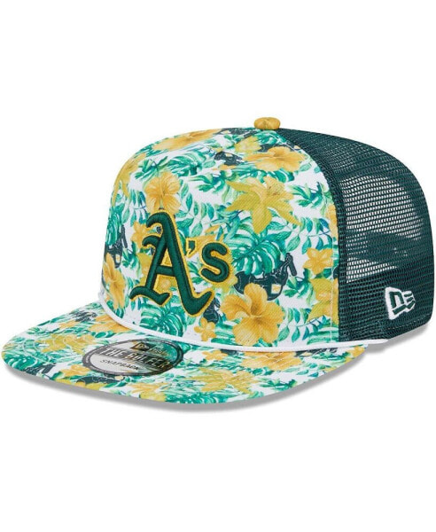 Men's Oakland Athletics Tropic Floral Golfer Snapback Hat