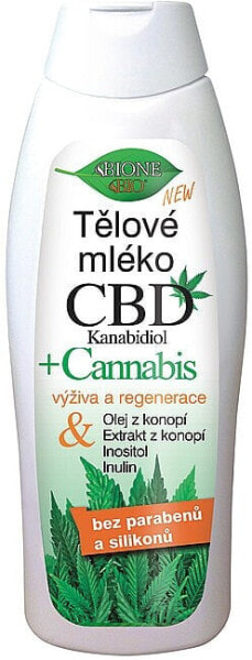 Körpermilch mit Cannabis