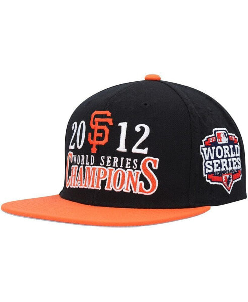 Men's Black San Francisco Giants World Series Champs Snapback Hat