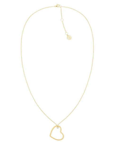 Tommy Hilfiger open Heart Crystal Necklace