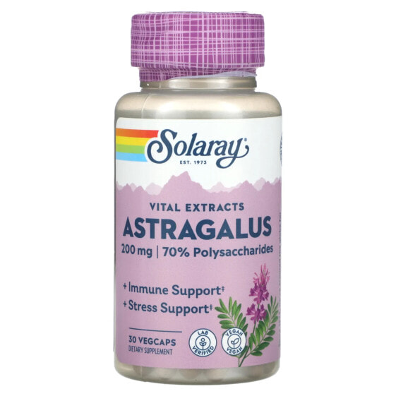 Vital Extracts, Astragalus, 200 mg , 30 VegCaps