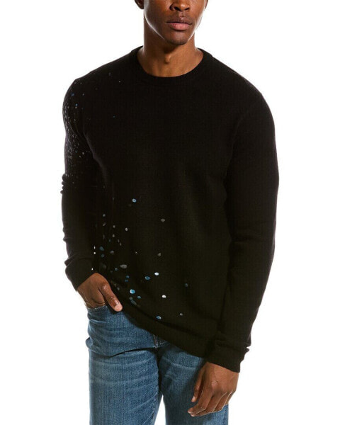 Scott & Scott London Foil Wool & Cashmere-Blend Sweater Men's