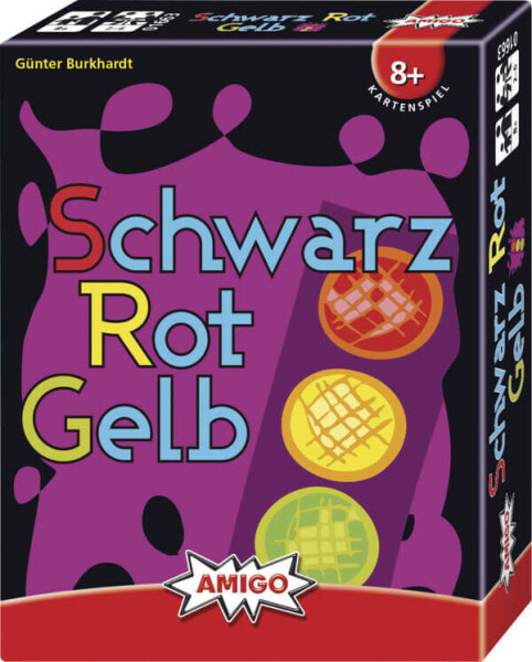 Карточная игра AMIGO Schwarz Rot Gelb "Дружба"