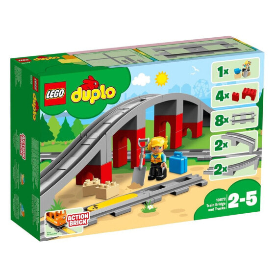 Конструктор LEGO Duplo 10872 Мост для поезда и пути