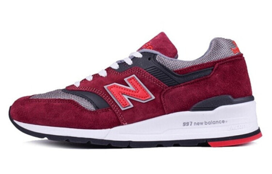 Кроссовки мужские New Balance Rockabilly Pack красные NB 997