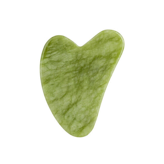 Massage plate Guasha green xiuyan jadeite (Xiuyan Jade Guasha)