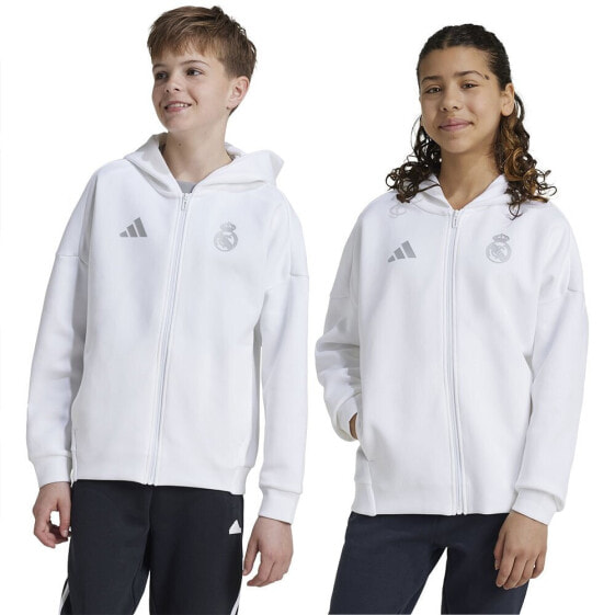 ADIDAS Real Madrid Anthem full zip sweatshirt