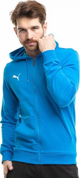 Puma Bluza męska Puma Team Goal Casuals Hooded niebieska 658595 02 XL