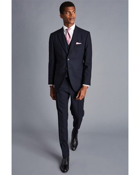 Charles Tyrwhitt Slim Fit British Luxury Wool Suit Jacket Men's