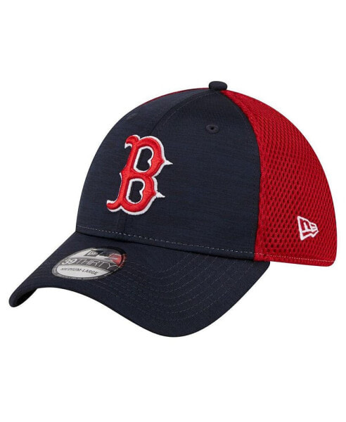 Men's Navy Boston Red Sox Neo 39THIRTY Flex Hat