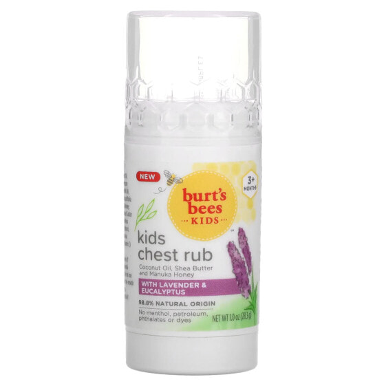 Kids, Chest Rub, 3+ Months, With Lavender & Eucalyptus, 1 oz (28.3 g)