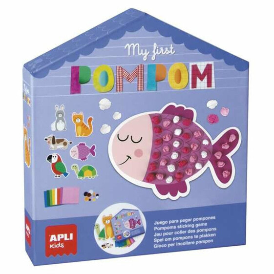 Набор оригами с бумагой Apli My First Pompom