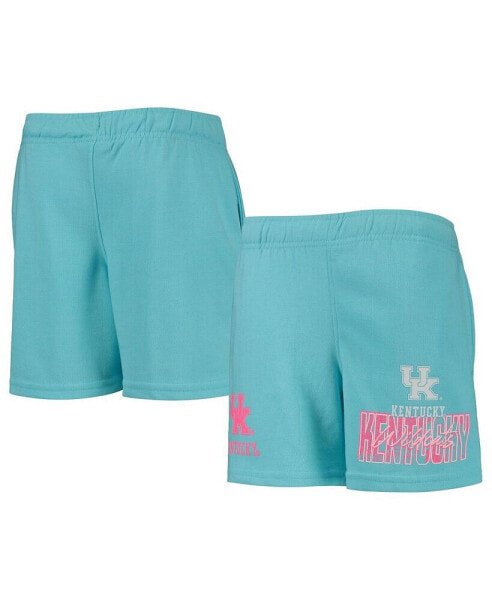 Big Boys Aqua Kentucky Wildcats Super Fresh Neon Daze Shorts