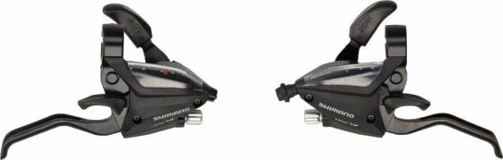 Shimano ST-EF500 3 x 8-Speed Brake/Shift Lever Set Black