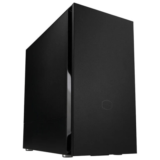 Cooler Master Silencio S400 Steel Silent Mini-ITX Gehäuse - schwarz