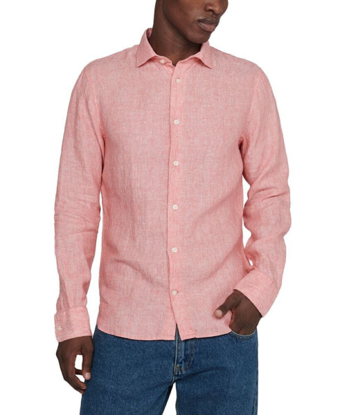 Men's Regular-Fit Mamarc Linen Shirt