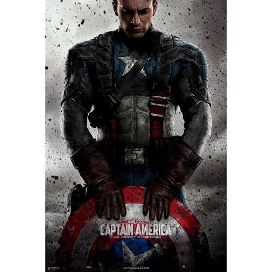 Постер Marvel Капитан Америка.