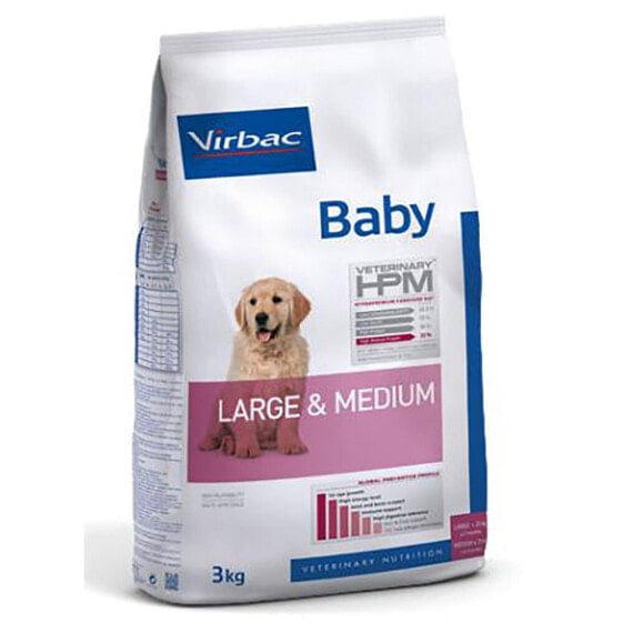 VIRBAC HPM Baby Large Medium 7kg Dog Food