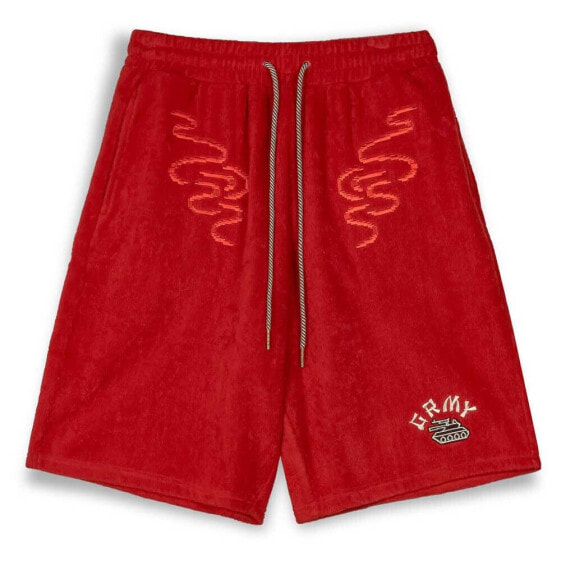 GRIMEY Lucky Dragon Terry Towelling Baggy sweat shorts