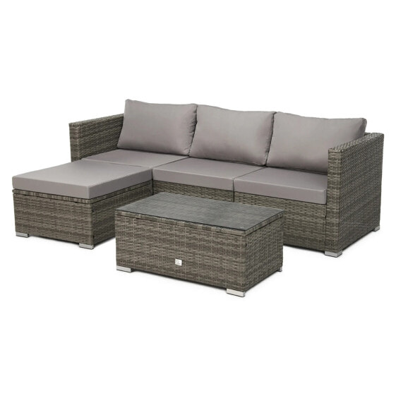 Rattan-Lounge Set QUEENS